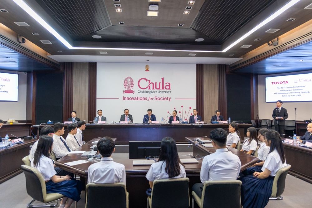 5_01 โตโยต้า มอบทุนแก่นิสิตจุฬาลงกรณ์มหาวิทยาลัย ประจำปีการศึกษา 2567