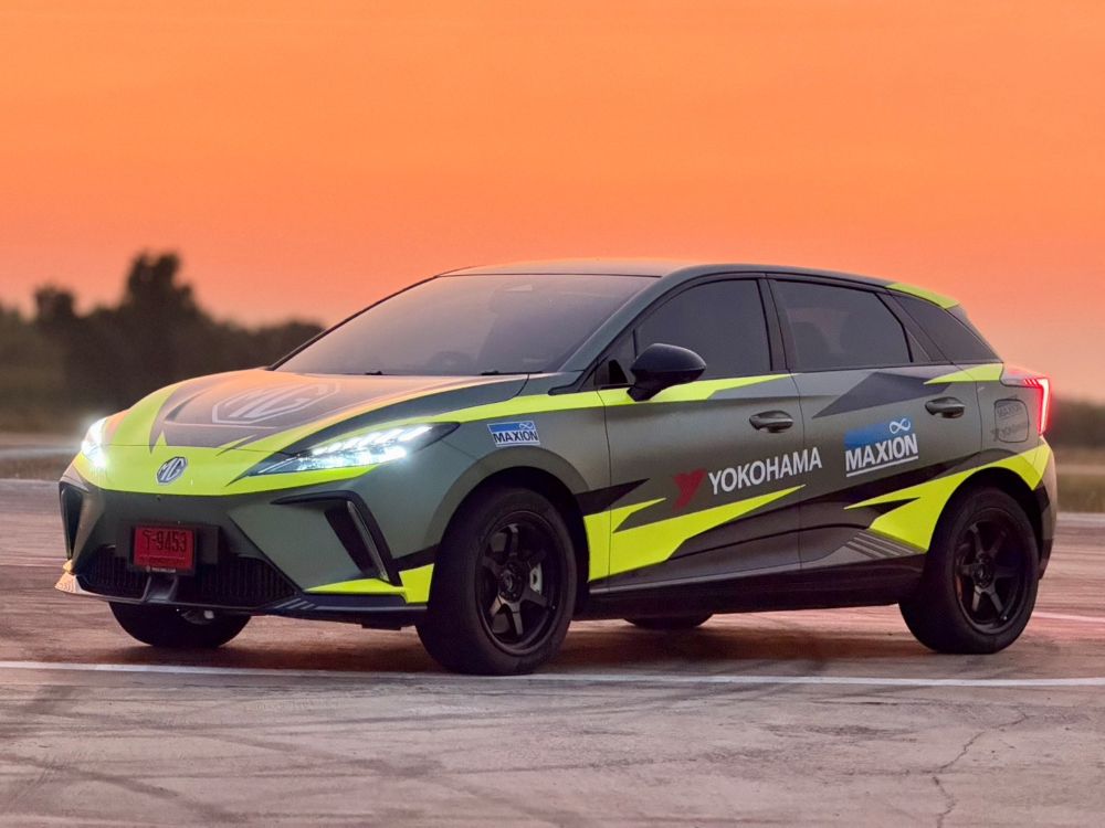 MG-Gymkhana-x-NEW-MG4-ELECTRIC-XPOWER-01 MG4 ELECTRIC "XPOWER" โชว์ความแรงใน GC GRID Competition 2025