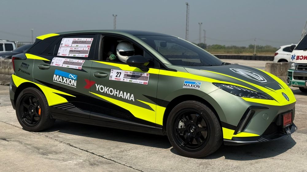 MG-Gymkhana-x-NEW-MG4-ELECTRIC-XPOWER-02 MG4 ELECTRIC "XPOWER" โชว์ความแรงใน GC GRID Competition 2025