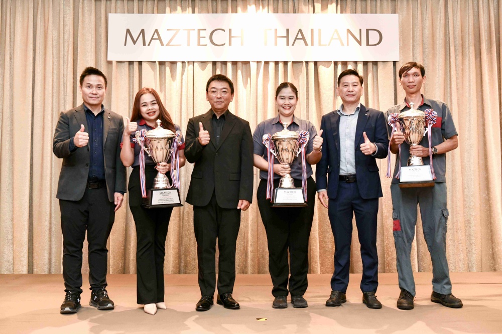 batch_Maztech_2 Mazda อัปสกิลจัดแข่งขัน MAZTECH Thailand ประจำปี 2567