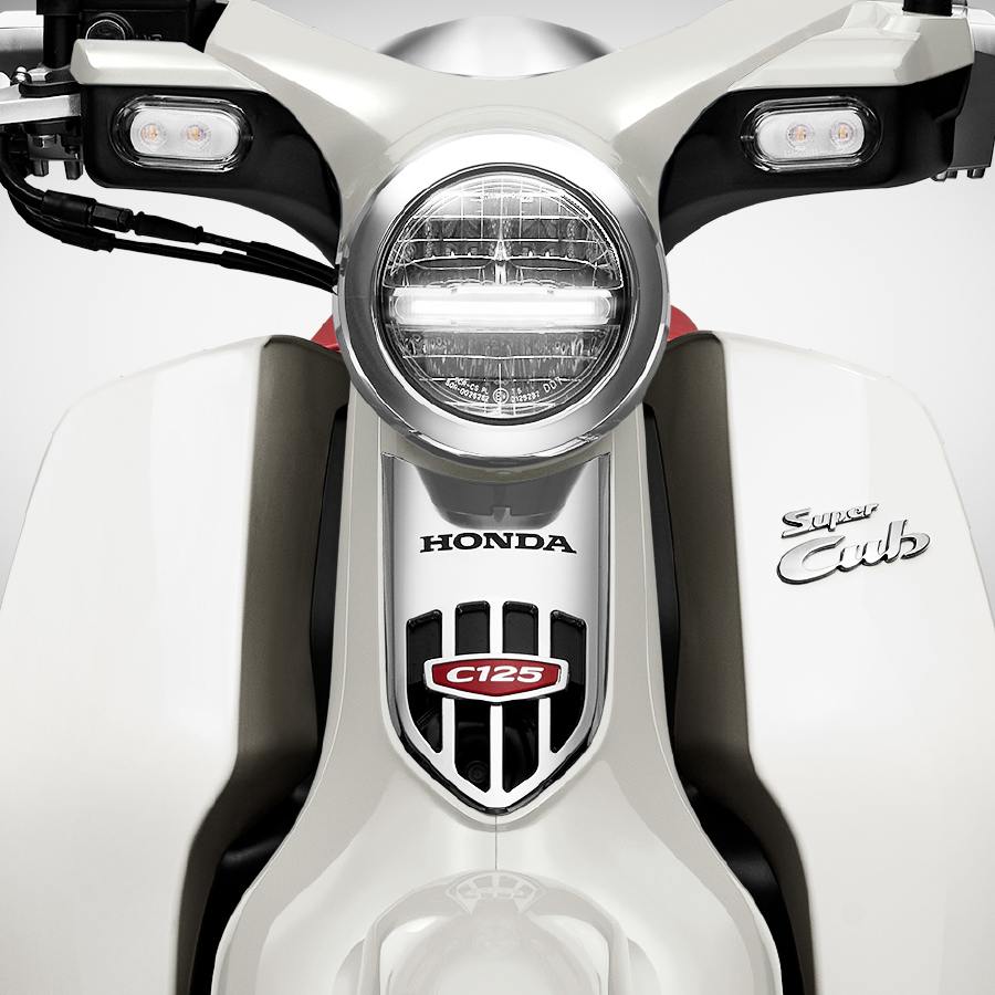 Full-LED-Light New Honda C125 Custom Edition คู่สีใหม่แห่งความหรูหรา