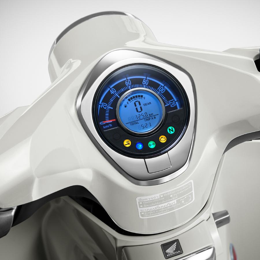LCD New Honda C125 Custom Edition คู่สีใหม่แห่งความหรูหรา