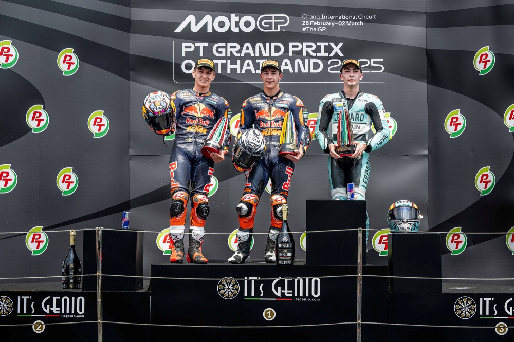 batch_13.Moto3_ ThaiGP 2025 เปิดฤดูกาลประทับใจ “มาร์เกซ” เหนือชั้นเหมาชัยสนามแรก