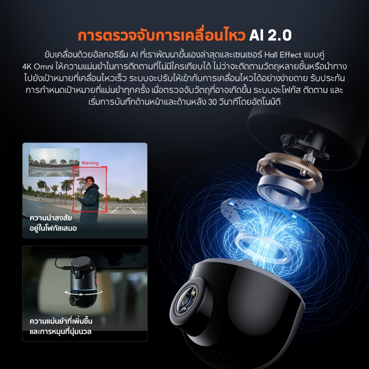 batch_4k-Omni-6 70mai "4K Omni" กล้องติดรถยนต์ 4K มุมมอง 360 องศาแบบไร้ขีดจำกัด