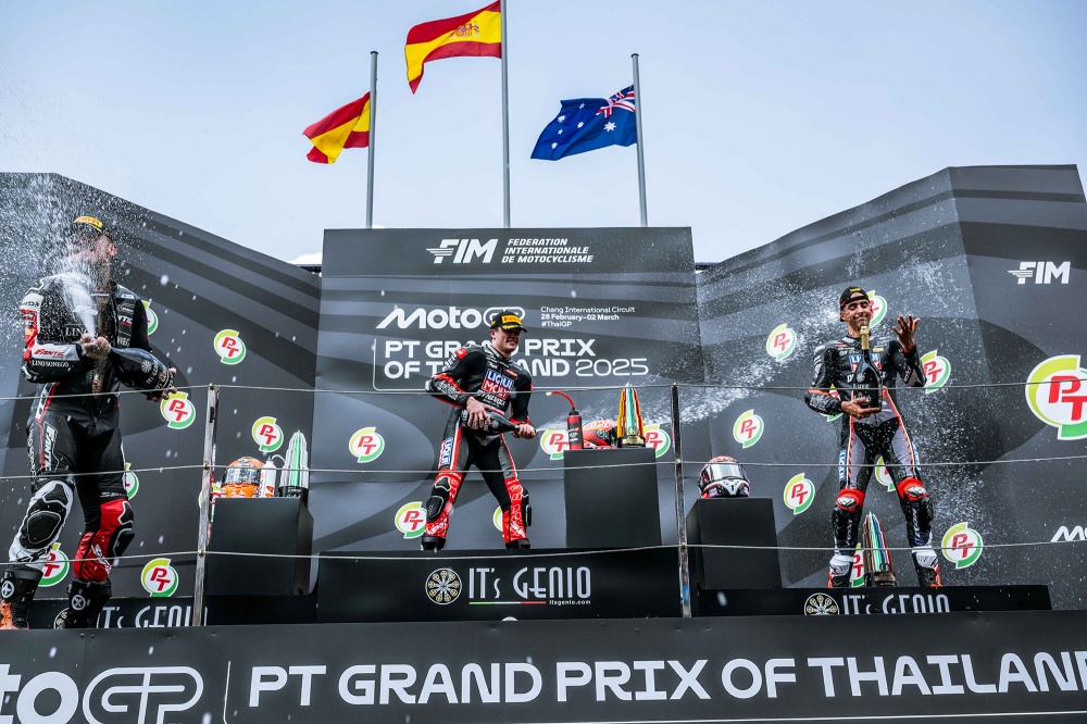 batch_7.moto2_ ThaiGP 2025 เปิดฤดูกาลประทับใจ “มาร์เกซ” เหนือชั้นเหมาชัยสนามแรก