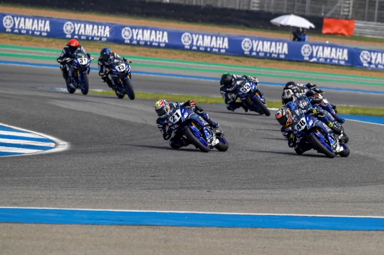 batch_S__524894222 เปิดฉาก YAMAHA R3 BLU CRU Asia-Pacific Championship 2025 “คเนโซวิซ” เข้าวินเรซแรก