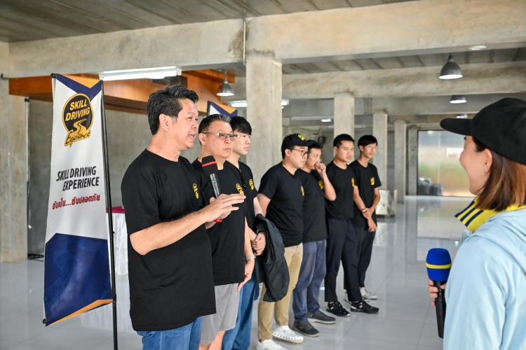 batch_Skill-X-Taja-03 SKILL DRIVING EXPERIENCE อบรมขับขี่ปลอดภัยให้สมาชิก สมาคมผู้สื่อข่าวฯ ปี 2568