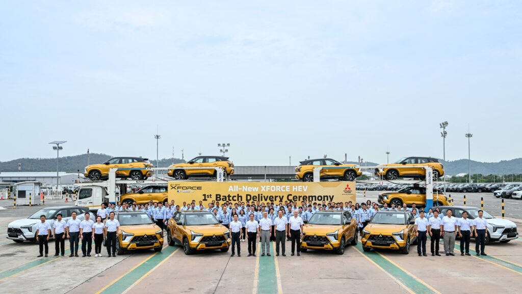 01-Main-Photo_MMC-Begins-Shipping-XFORCE-HEV-Model-in-Thailand-1024x577 Mitsubishi เริ่มจัดส่ง All-new XfORCE HEV แก่ลูกค้าชาวไทย