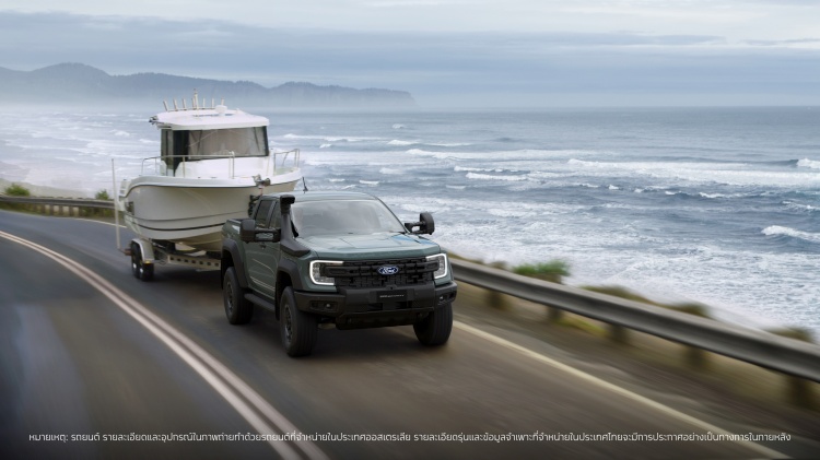 batch_Ranger-Super-Duty_DBL_BoatTow_TractionGreen_20250327WD Ford Ranger Super Duty ออกแบบมาเพื่อรองรับทุกภารกิจหนัก พร้อมเข้าไทย 2569