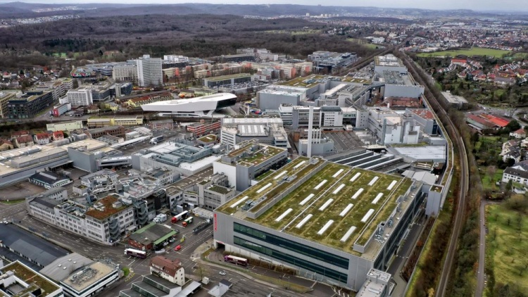 batch_Todays-aerial-view-of-the-Zuffenhausen-site 75 ปีแห่งการผลิต Porsche ที่ Zuffenhausen