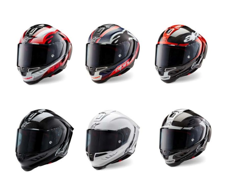 batch_7-1 Alpinestars Supertech R10 หมวกกันน็อคทางเรียบเทคโนโลยีที่ดีที่สุดจาก MotoGP