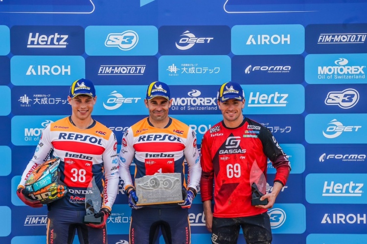 batch_TrialGP-2025-สนาม-3-03 Repsol Honda HRC ดับเบิ้ลวิน โฮมเรซ เหมาโพเดียม TrialGP 2025 สนาม 3 ที่ โมเตกิ ญี่ปุ่น