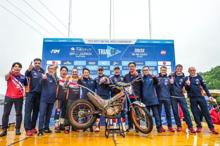 batch_TrialGP-2025-สนาม-3-06 Repsol Honda HRC ดับเบิ้ลวิน โฮมเรซ เหมาโพเดียม TrialGP 2025 สนาม 3 ที่ โมเตกิ ญี่ปุ่น