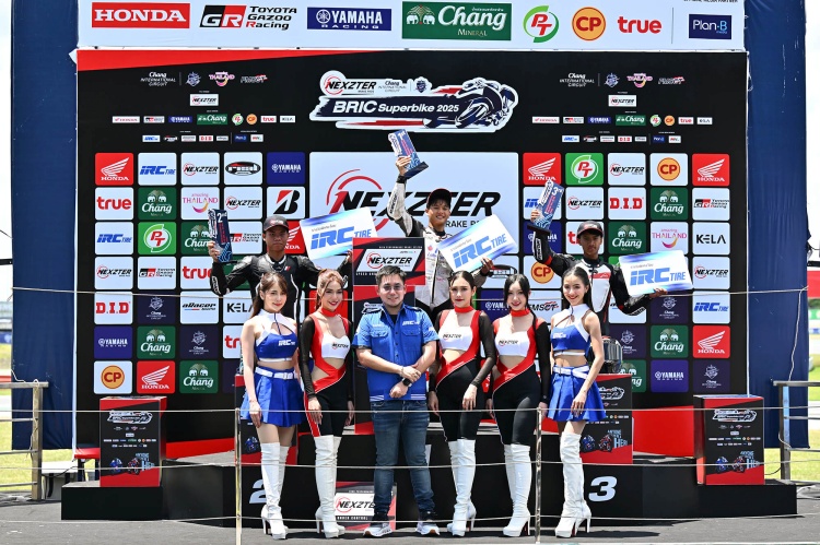 batch_17.SS250-โพเดี้ยม เกมพลิก! NEXZTER BRIC Superbike แลกกันสุดมันส์ “อนุชา” โชว์เก๋า ซิ่งแทร็กฝนคว้าชัยรุ่นใหญ่เปิดหัวฤดูกาล