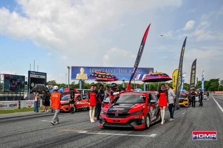 batch_3-1 "เคนตะ-ธนาศิวณัฐ" แบ่งชัยชนะ Honda One Make Race 2025 สนาม 2