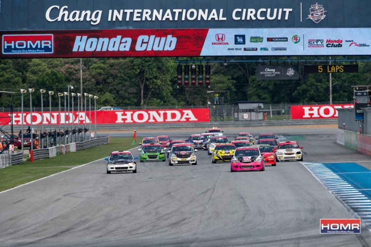 batch_4 "ธนาศิวณัฐ-ประพจน์" แบ่งชัย Honda One Make Race 2025 สนามแรกสุดเข้มข้น