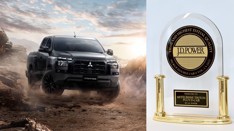 batch_Mitsubishi-Triton-Double-Cab-Plus-Ranked-No.1-in-Pickup-Double-Cab-segment Mitsubishi ทั้ง 2 รุ่น คว้าอันดับ 1 "รถใหม่คุณภาพสูง" จาก J.D. Power 2025