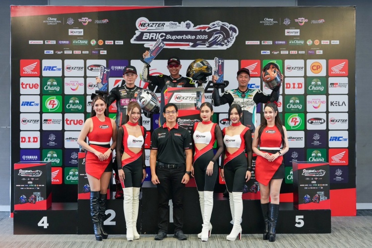batch_Race-BRIC-สนาม1-03 “ซุป-อนุชา” ควง “ไฮเปค” ประเดิมคว้าชัย BRIC Superbike 2025 สนามแรก