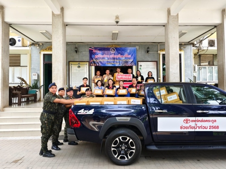 batch_8-1 โตโยต้า เดินหน้าช่วยเหลือผู้ประสบภัยน้ำท่วมในพื้นที่ภาคเหนือ