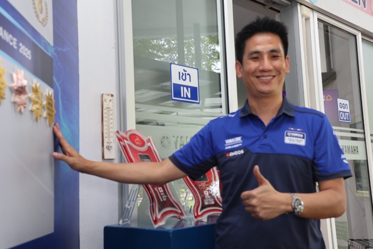 batch_S__553656377 ยามาฮ่าติดดาวทองเข้าหอเกียรติยศ หลัง 2 นักแข่งคว้าชัยการแข่งขันเอเชีย โร้ด สนาม 3 ที่โมเตกิ