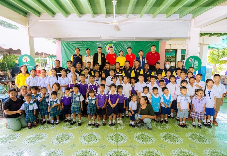 batch_04.-โครงการ-พีที-ค่ายอาสาทำจริงไม่ทิ้งกัน กลุ่ม PTG สานต่อโครงการ พีที ค่ายอาสาทำจริงไม่ทิ้งกัน เพื่อสังคมและสิ่งแวดล้อมที่ยั่งยืน