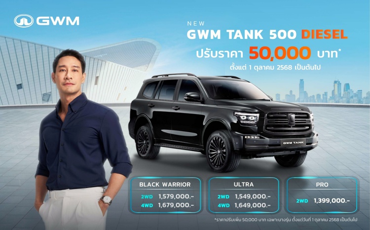 batch_KV-2 GWM ฉลองความสำเร็จ NEW GWM TANK 500 DIESEL ในไทย