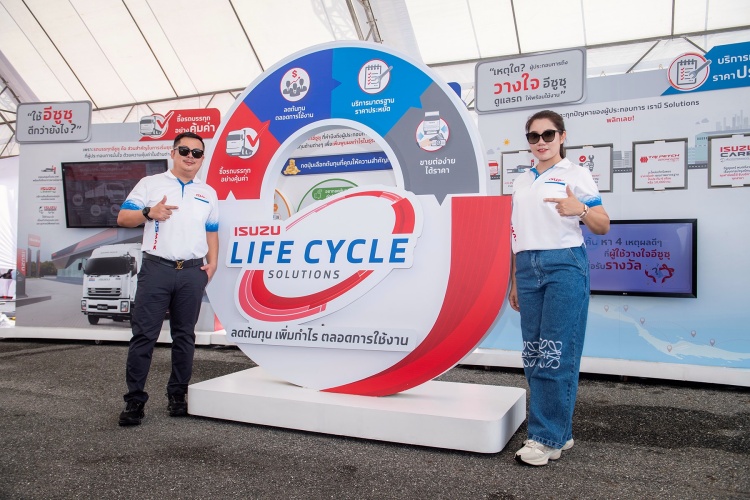 batch_คุณนพพล-ธนธีระบรรจง-คุณจินตนา-สอนคำมูล-CEO-ห้างหุ้นส่วนจำกัด-โชคบรรจงขนส่ง_re คิงออฟแชมป์ ISUZU EURO 5 MAX ประกาศผลยอดนักขับมือทองประจำปี 2568