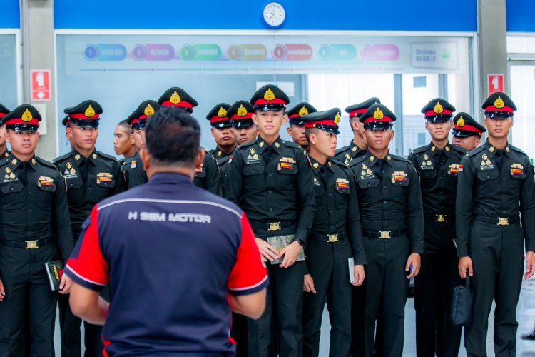 batch_H-SEM_โรงเรียนนายร้อย-3 โรงเรียนนายร้อยพระจุลจอมเกล้าเยี่ยม เอช เซม มอเตอร์ เปิดประสบการณ์เรียนรู้นวัตกรรมยานยนต์ไฟฟ้า