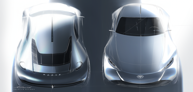 batch_MAZDA-VISION-X-COUPE_EXT_sketch_01 Mazda เผยโฉมยนตรกรรมต้นแบบ Vision Models 2 รุ่น ครั้งแรกของโลกในงาน Japan Mobility Show 2025