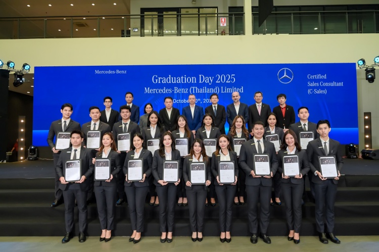 batch_Mercedes-Benz_Graduation-Day-Skill-Contest-2 Mercedes-Benz ร่วมยกระดับมาตรฐานและทักษะด้านการบริการหลังการขายให้กับบุคลากรไทยประจำปี