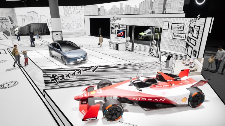 batch_Nissan-JMS2025_05 Nissan ร่วมแสดงความเป็นญี่ปุ่นผ่านบูทธีมมังงะในงาน JMS 2025