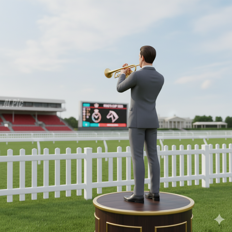 Hightorquetarot-inside-horse-racing-Bugle-Call "Call to the Post" สัญญาณเสียงเตรียมแข่งม้าที่แสนคุ้นเคย