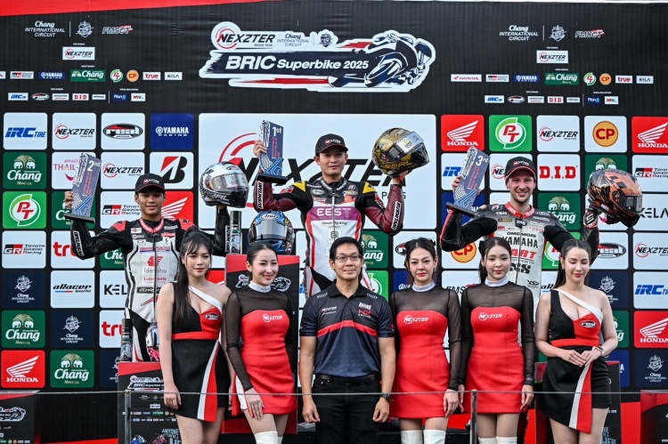 batch_5-ข่าว-BRIC-ทุกรุ่น-สนาม-4-เรซ1 3 ดาวรุ่งฮอนด้าเดือดสนั่นบุรีรัมย์! บิด Honda CBR พาเหรดขึ้นโพเดียม NEXZTER BRIC Superbike 2025 สนามที่ 4  เรซแรก