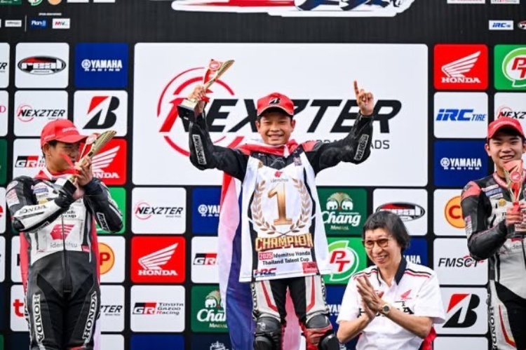 batch_7-ข่าว-Thailand-Talent-Cup-สนามสุดท้าย “เฟอร์-ปัญจรุจน์” โชว์ฟอร์มเด่น! คว้าดับเบิ้ลวินเนอร์ พร้อมครองแชมป์ ศึก Idemitsu Honda Thailand Talent Cup 2025