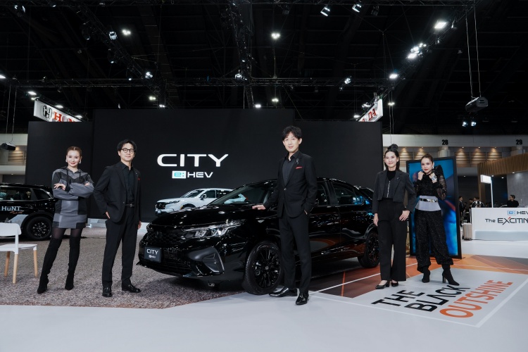 batch_Honda-City-eHEV-THE-BLACK-OUTSHINE-1 Honda STEP WGN e:HEV กลับมาไทยอย่างยิ่งใหญ่ในงาน Motor Expo 2025