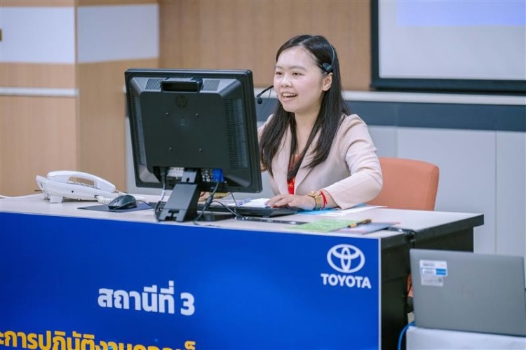 batch_Image-13 Toyota จัดการแข่งขันทักษะการบริการลูกค้าโตโยต้า ประจำปี 2568