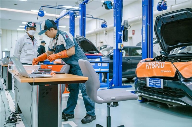 batch_Image-14 Toyota จัดการแข่งขันทักษะการบริการลูกค้าโตโยต้า ประจำปี 2568