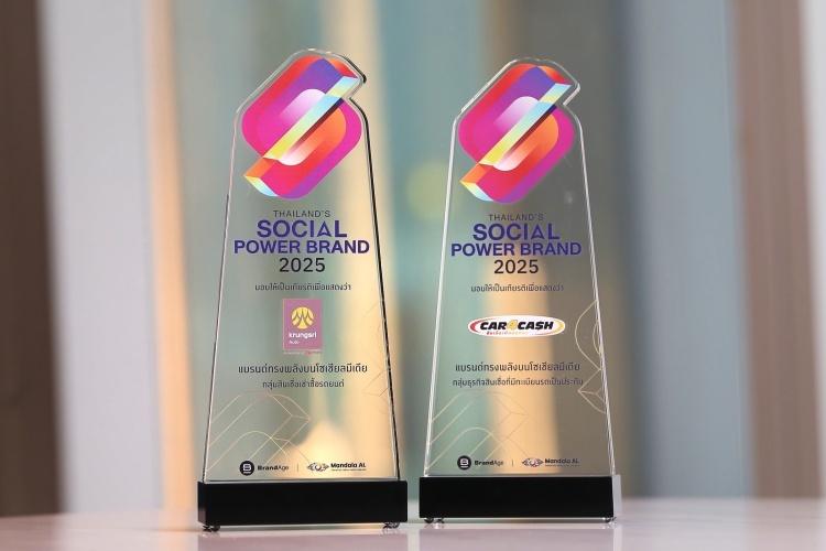 batch_04-Krungsri-Auto_2025-Thailands-Social-Power-Brand กรุงศรี ออโต้” และ “คาร์ฟอร์แคช” ยืนหนึ่งแบรนด์ยอดนิยมบนโลกโซเชียล รับ 2 รางวัล จากงาน 2025 Thailand’s Social Power Brand”