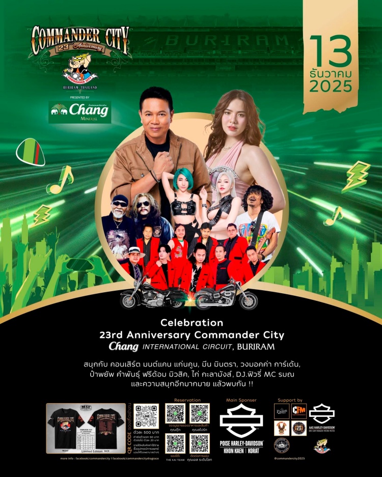 batch_21 ท้าลมหนาว! “Chang Classic Car Revival 2025” จัดเต็มรถคลาสสิค 1,000 คัน 13-14 ธ.ค. ชมฟรีที่บุรีรัมย์