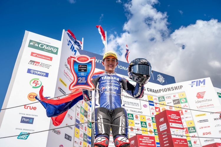 batch_3.AP250_No.39-KRITTAPAT-KEANKUM เพลงชาติไทยกระหึ่ม! “แสตมป์” เข้าวิน โฮมเรซ “ตี-ไอเดีย-อุ้ม” พาเหรดกวาดโพเดียม Asia Road Racing