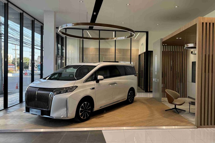 batch_WEY-G9-First-Showroom-Display-3 GWM เปิด WEY G9 Gallery Lounge ครั้งแรกในประเทศไทยที่ชลบุรี