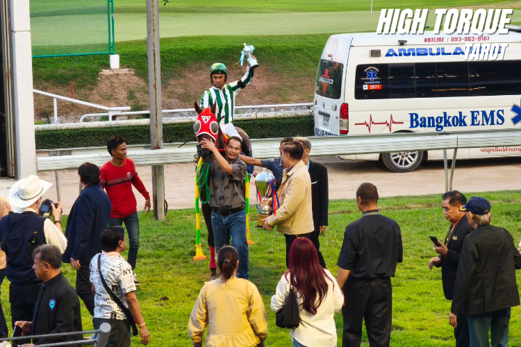 6 Jocky Racing Thailand ระเบิดความมันส์รับศักราชใหม่ "ม้าชัยมงคล" คว้าแชมป์ TBT 2026 พร้อมนำ"คอกศุภผล" คว้าคอกยอดเยี่ยมแห่งปี 2025