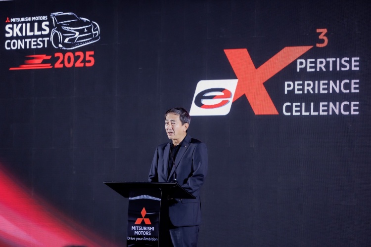 batch_02-Inaba-san_s-Speech_Wide-shot 7 แชมป์สุดยอดงานบริการในการแข่งขันทักษะรถยนต์มิตซูบิชิ ครั้งที่ 25 พร้อม 2 ตัวแทนไทยคว้ารางวัลระดับโลก