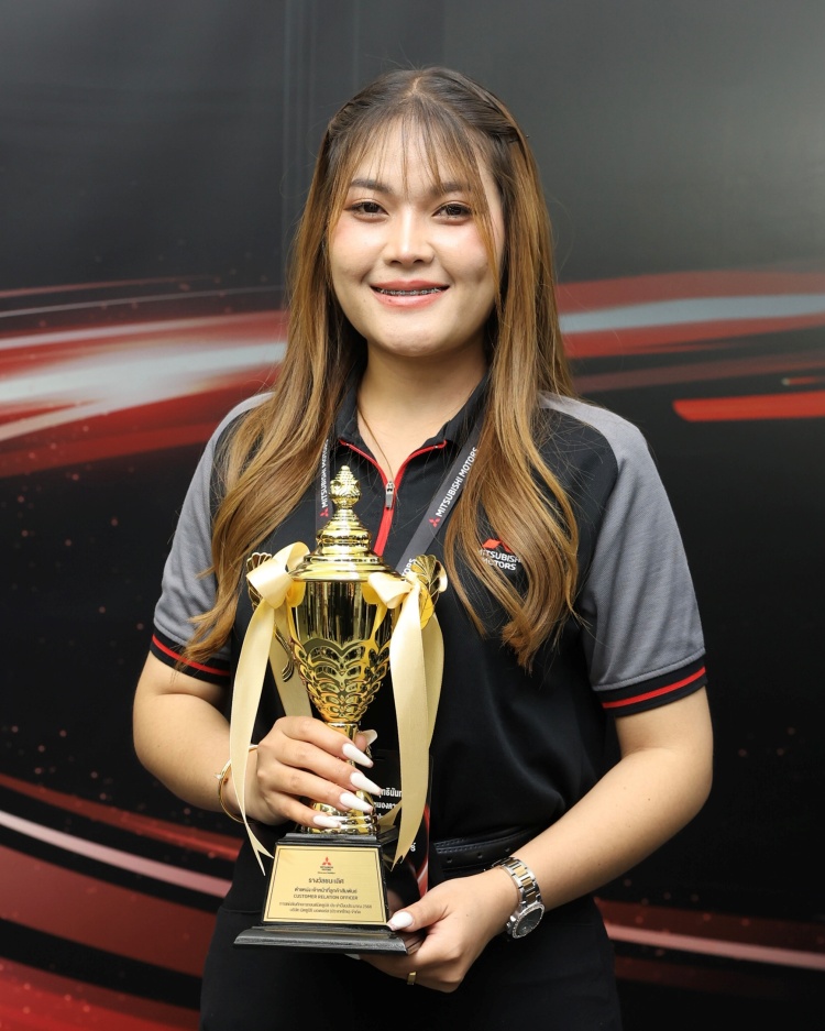 batch_05-Ms.-Butsaya-Sutthinan-The-Winner-of-Customer-Relations-Officer 7 แชมป์สุดยอดงานบริการในการแข่งขันทักษะรถยนต์มิตซูบิชิ ครั้งที่ 25 พร้อม 2 ตัวแทนไทยคว้ารางวัลระดับโลก