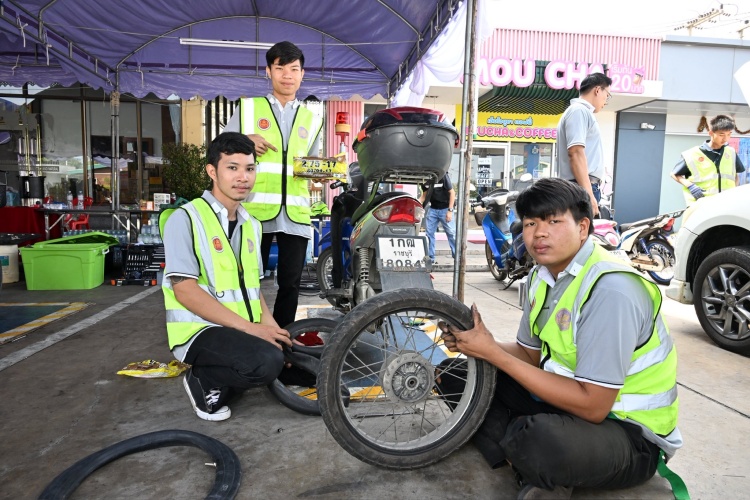 batch_ไทยฮอนด้าร่วมสนับสนุนโครงการอาชีวะ–ขนส่ง-อาสาช่วยประชาชน-เทศกาลปีใหม่-2569-3 ไทยฮอนด้า ร่วมสนับสนุนโครงการอาชีวะ–ขนส่ง อาสาช่วยประชาชน เทศกาลปีใหม่ 2569