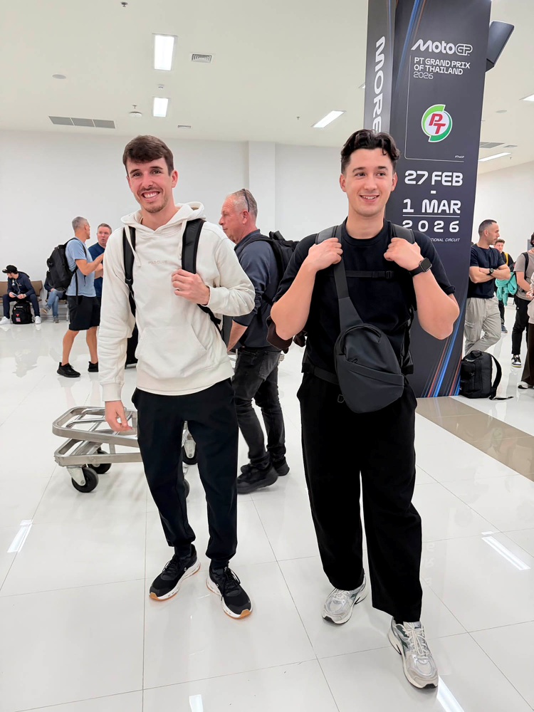 batch_8-2 เช็กอินบุรีรัมย์! นักบิด MotoGP ถึงไทย เตรียมลุย Pre-Season Test 21-22 ก.พ. นี้ ที่สนามช้างฯ