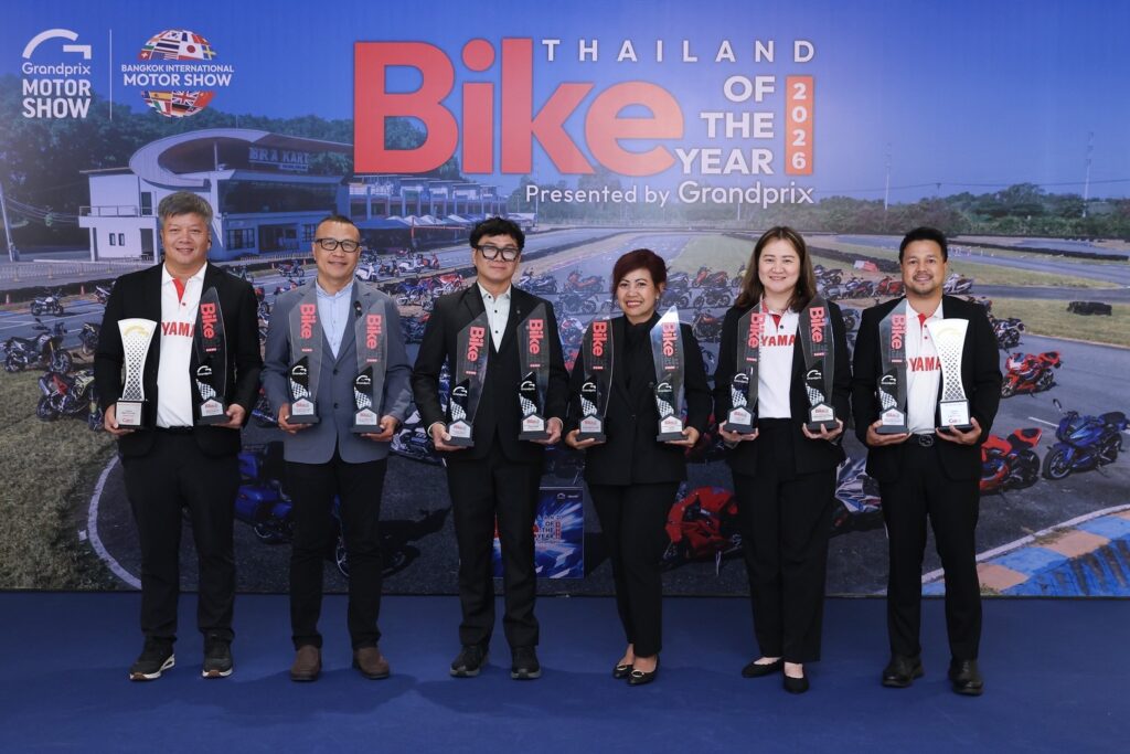 S__597254157-1024x683 Yamaha คว้า 12 รางวัล รถจักรยานยนต์ยอดเยี่ยมแห่งปี ในงานประกาศรางวัล Thailand Bike of The Year 2026