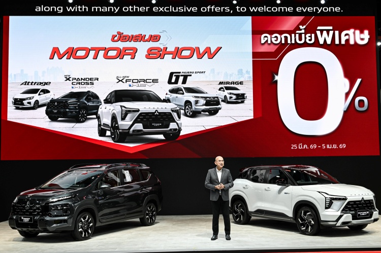batch_09-Mr.-Sarote-Maartlert-EVP-of-Sales-Aftersales-and-Customer-Experience-at-Motor-Show-2026 Mitsubishi จัดเต็มเอาใจสายไฮบริด! พร้อมส่งรถเด็ด โปรแรงกระแทกใจที่งาน BIMS 2026