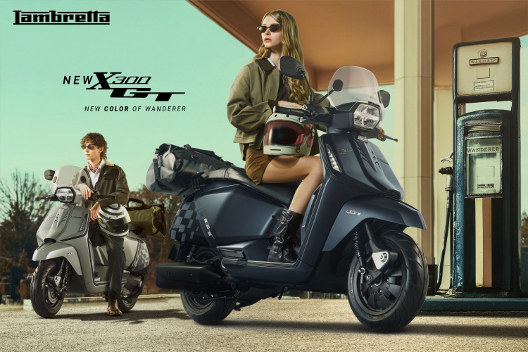 batch_AW_GT-02 NEW LAMBRETTA X300 GT (2026) - Black Trim Edition คอลเลกชันใหม่ ลุคสุดเท่ ในคอนเซ็ปต์ Grand Touring