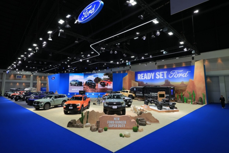 batch_Ford-booth-at-Motor-Show-2026 Ford Ranger Super Duty เปิดเซ็กเมนต์ความแกร่งใหม่ในงาน BIMS 2026
